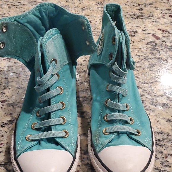 4Y Aqua converse - Picture 2 of 5